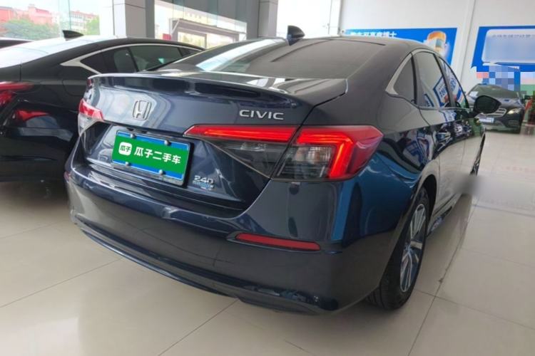 Used Honda Civic 2022 240TURBO CVT Dynamic Edition Rear Right 45 Deg