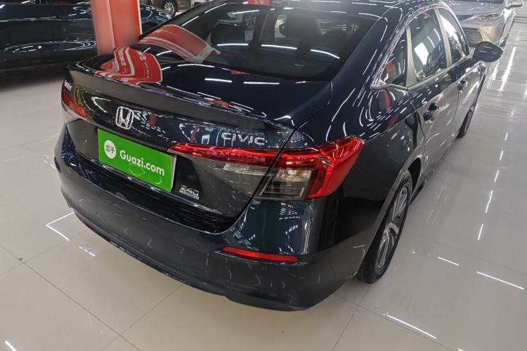 Used Honda Civic 2022 240TURBO CVT Dynamic Edition Rear Right 45 Deg