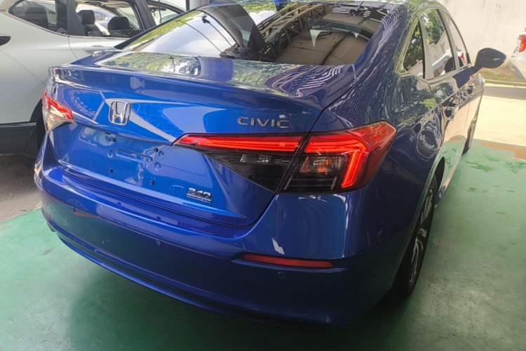Used Honda Civic 2022 240TURBO CVT Dynamic Edition Rear Right 45 Deg