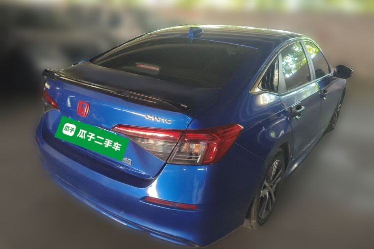 Used Honda Civic 2022 240TURBO CVT Dynamic Edition Rear Right 45 Deg