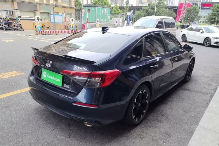 Used Honda Civic 2022 240TURBO CVT Dynamic Edition Rear Right 45 Deg