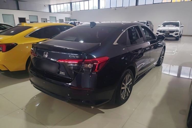 Used Honda Civic 2022 240TURBO CVT Jingcheng Edition Rear Right 45 Deg