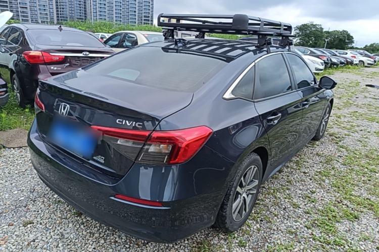 Used Honda Civic 2022 240TURBO CVT Jingcheng Edition Rear Right 45 Deg