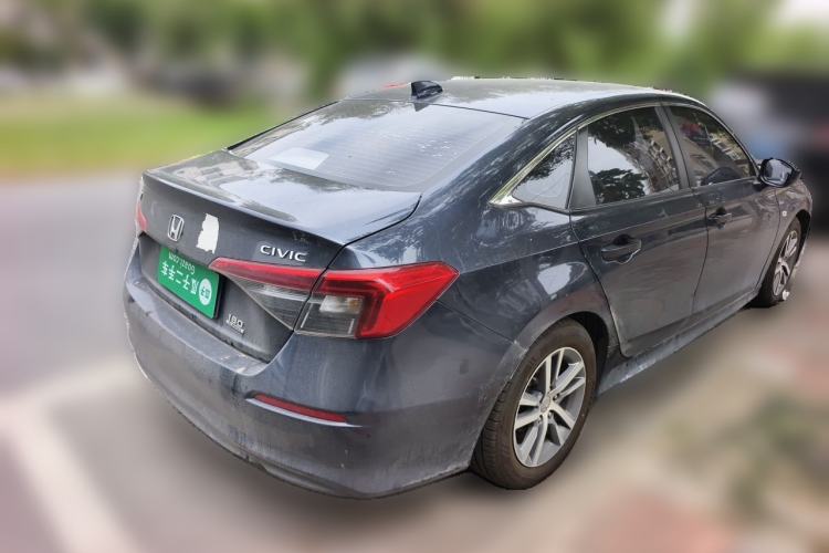 Used Honda Civic 2022 180TURBO CVT Shangqing Edition Rear Right 45 Deg