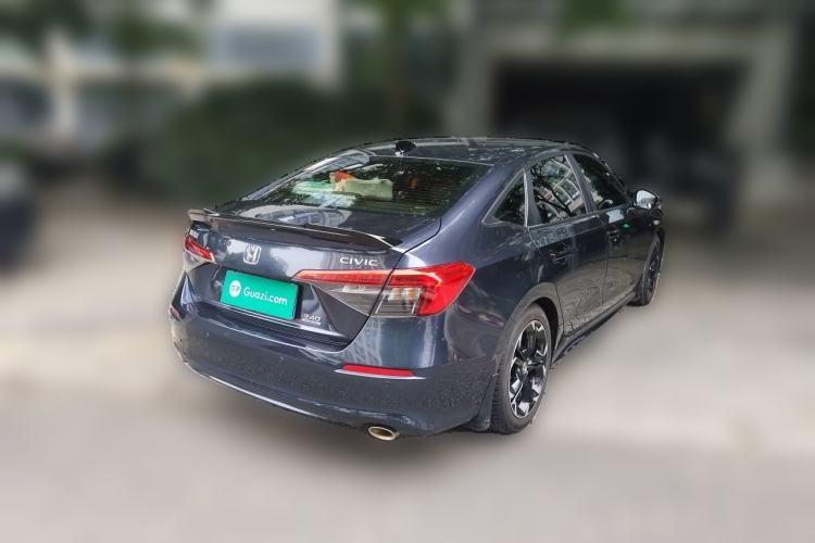 Used Honda Civic 2022 240TURBO CVT Dynamic Edition Rear Right 45 Deg
