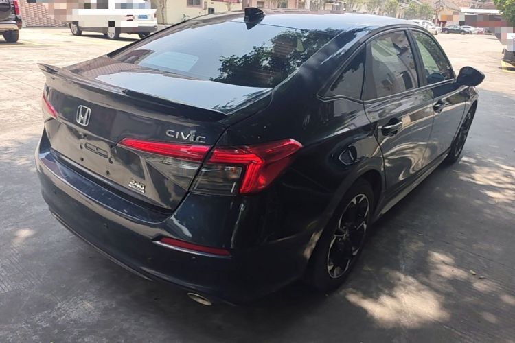 Used Honda Civic 2022 240TURBO CVT Dynamic Edition Rear Right 45 Deg