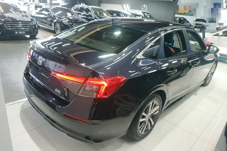 Used Honda Civic 2022 240TURBO CVT Dynamic Edition Rear Right 45 Deg