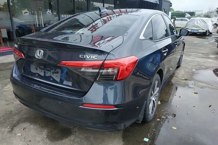 Used Honda Civic 2022 240TURBO CVT Dynamic Edition Rear Right 45 Deg