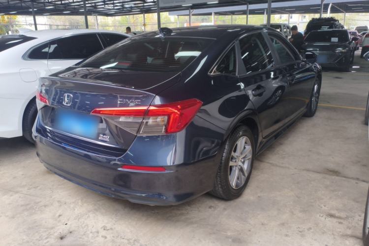 Used Honda Civic 2022 240TURBO CVT Dynamic Edition Rear Right 45 Deg