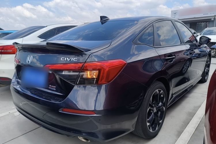 Used Honda Civic 2022 240TURBO CVT Jingcheng Edition Rear Right 45 Deg