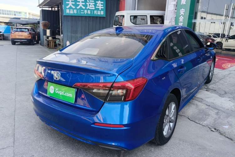 Used Honda Civic 2022 180TURBO CVT Shangdong Edition Rear Right 45 Deg
