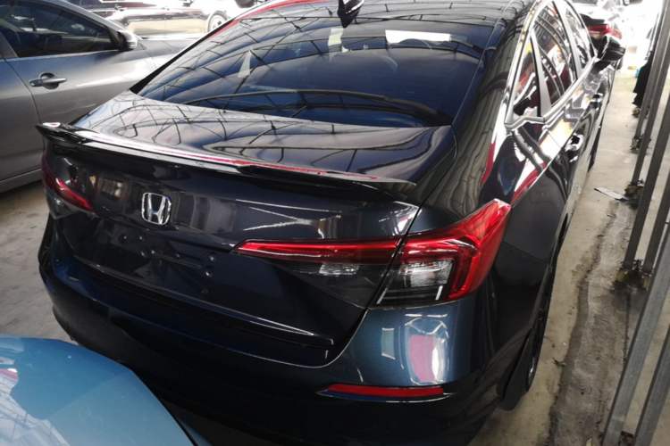 Used Honda Civic 2022 240TURBO CVT Dynamic Edition Rear Right 45 Deg