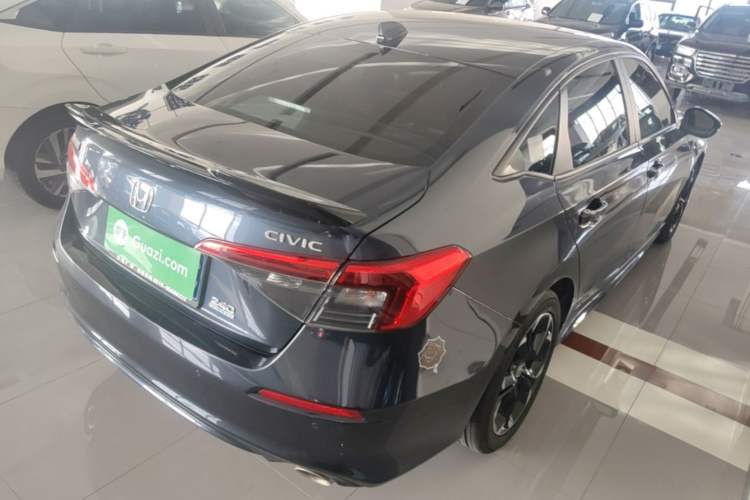 Used Honda Civic 2022 240TURBO CVT Dynamic Edition Rear Right 45 Deg