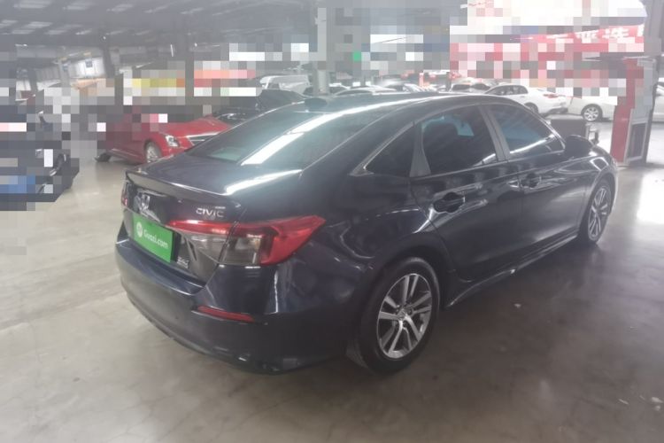 Used Honda Civic 2022 240TURBO CVT Dynamic Edition Rear Right 45 Deg