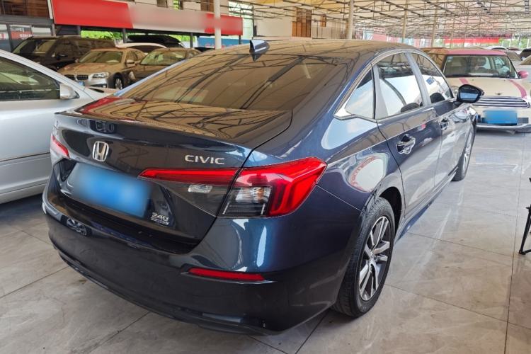 Used Honda Civic 2022 240TURBO CVT Dynamic Edition Rear Right 45 Deg