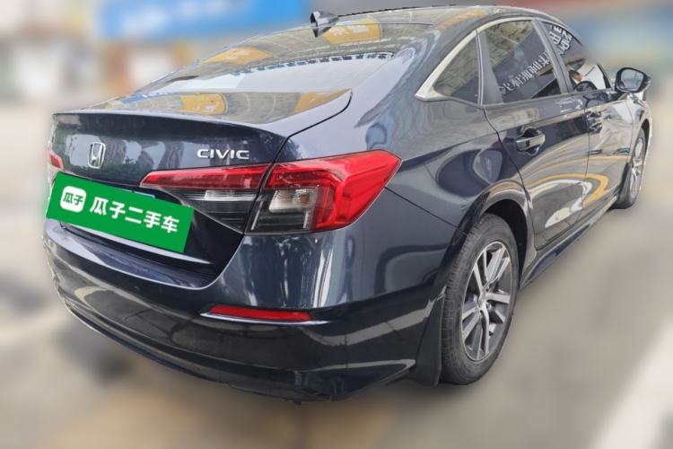 Used Honda Civic 2022 240TURBO CVT Dynamic Edition Rear Right 45 Deg