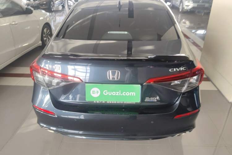 Used Honda Civic 2022 240TURBO CVT Dynamic Edition Rear