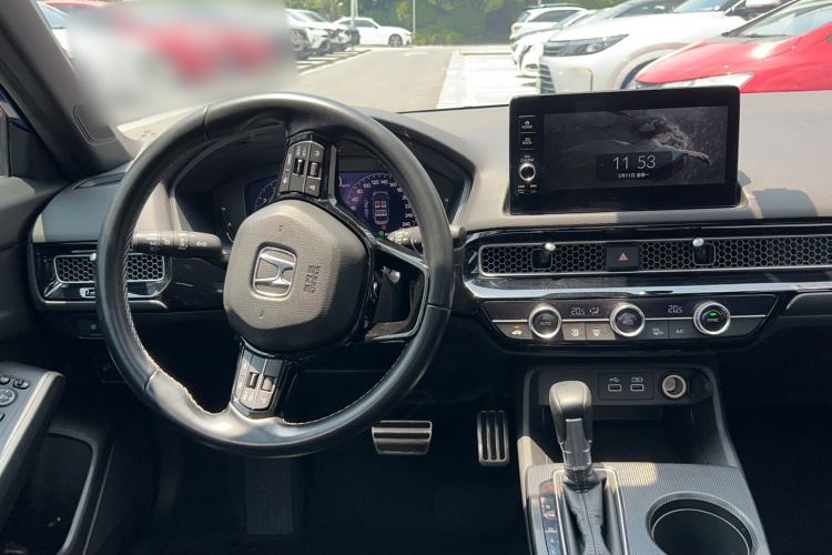 Used Honda Civic 2022 240TURBO CVT Dynamic Edition Steering Wheel