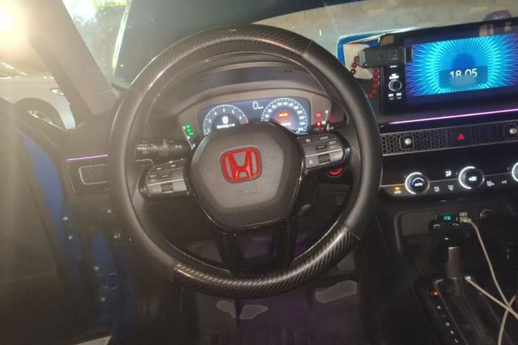 Used Honda Civic 2022 240TURBO CVT Dynamic Edition Steering Wheel