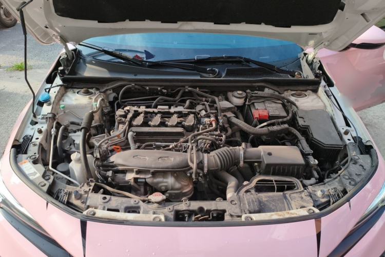 Used Honda Civic 2022 240TURBO CVT Dynamic Edition Engine Bay