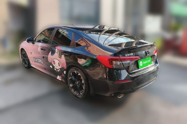 Used Honda Civic 2022 240TURBO CVT Dynamic Edition Rear Left 45 Deg
