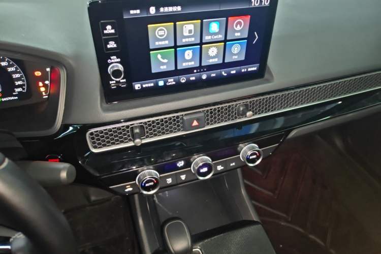 Used Honda Civic 2022 240TURBO CVT Dynamic Edition Audio And AC Panel