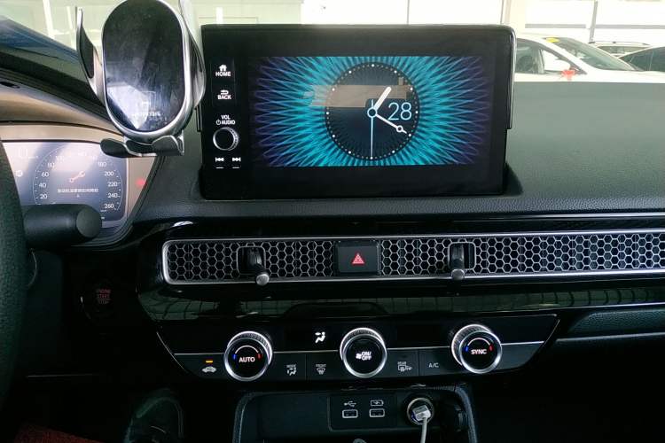 Used Honda Civic 2022 240TURBO CVT Jingcheng Edition Audio And AC Panel