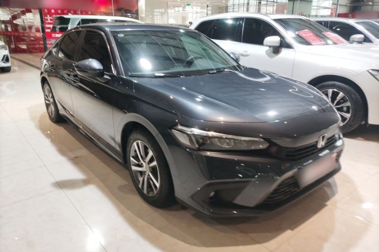 Used Honda Civic 2022 240TURBO CVT Dynamic Edition Front Right 45 Deg