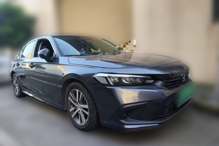 Used Honda Civic 2022 240TURBO CVT Dynamic Edition Front Right 45 Deg