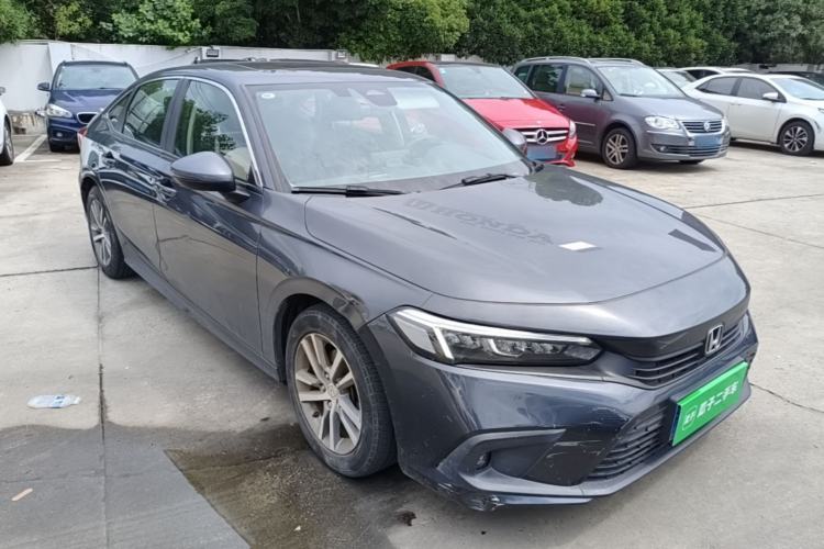 Used Honda Civic 2022 240TURBO CVT Dynamic Edition Front Right 45 Deg