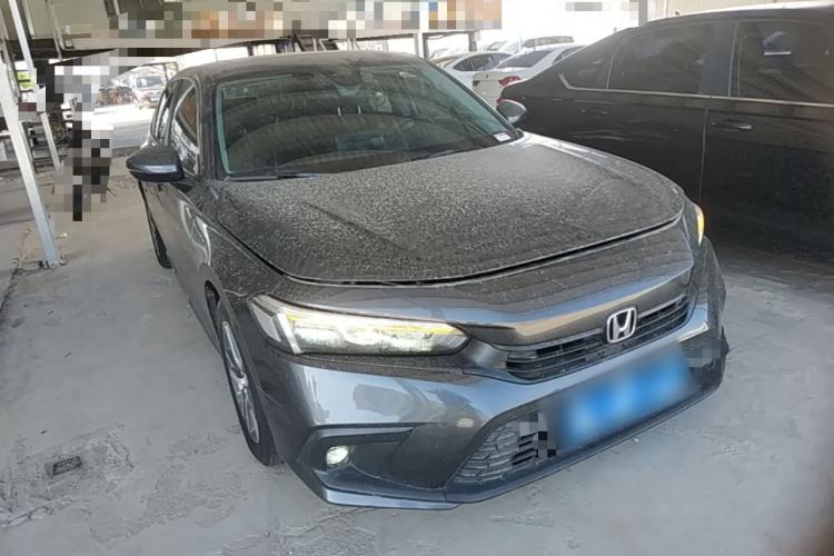 Used Honda Civic 2022 240TURBO CVT Dynamic Edition Front Right 45 Deg