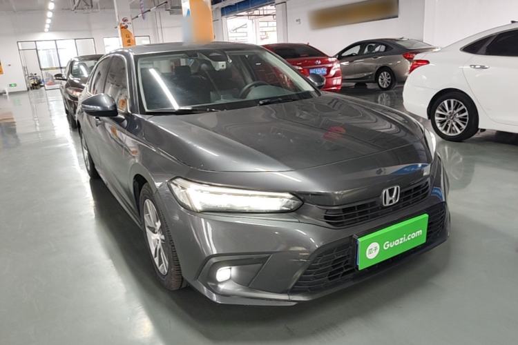 Used Honda Civic 2022 240TURBO CVT Dynamic Edition Front Right 45 Deg