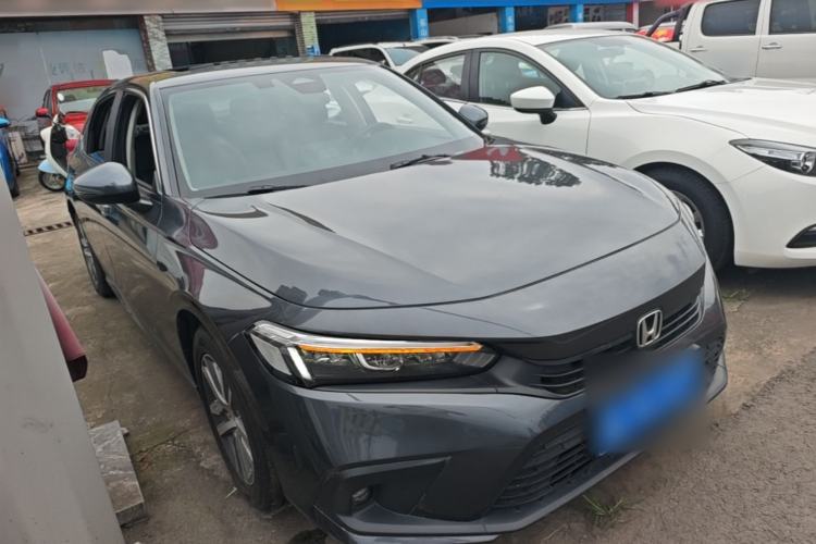 Used Honda Civic 2022 240TURBO CVT Dynamic Edition Front Right 45 Deg