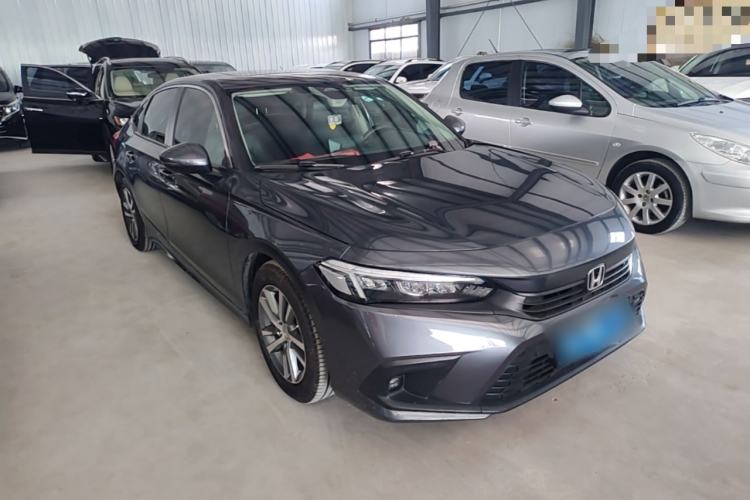 Used Honda Civic 2022 240TURBO CVT Dynamic Edition Front Right 45 Deg