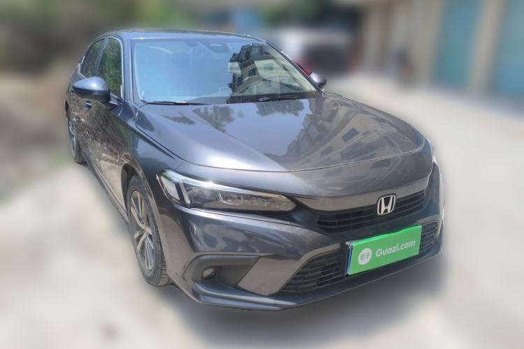 Used Honda Civic 2022 240TURBO CVT Dynamic Edition Front Right 45 Deg