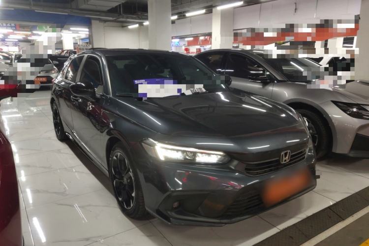 Used Honda Civic 2022 240TURBO CVT Dynamic Edition Front Right 45 Deg