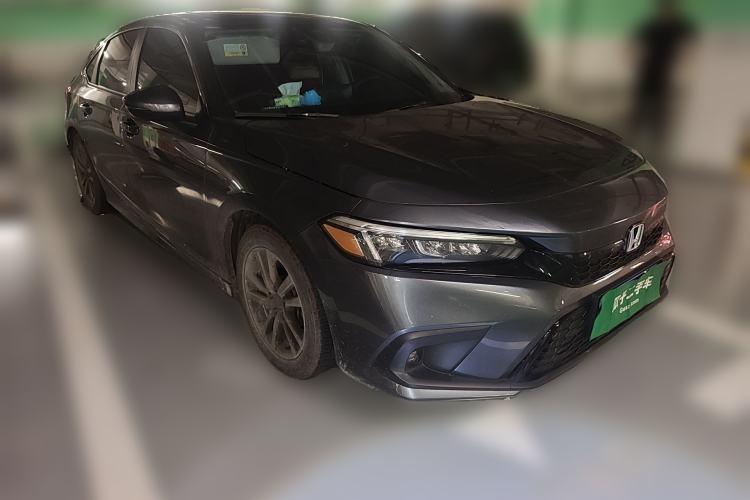Used Honda Civic 2022 240TURBO CVT Dynamic Edition Front Right 45 Deg