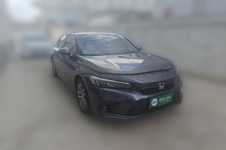 Used Honda Civic 2022 240TURBO CVT Dynamic Edition Front Right 45 Deg