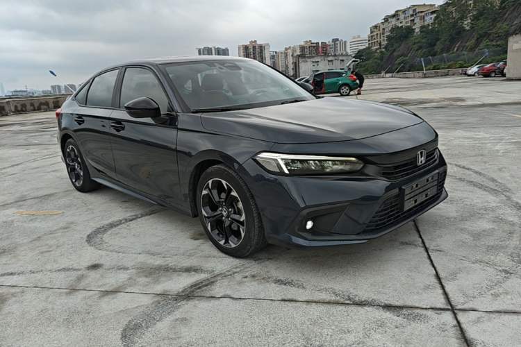 Used Honda Civic 2022 240TURBO CVT Dynamic Edition Front Right 45 Deg