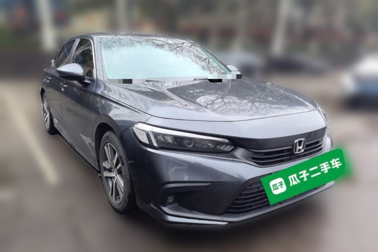 Used Honda Civic 2022 240TURBO CVT Dynamic Edition Front Right 45 Deg