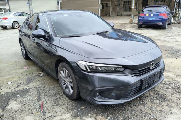 Used Honda Civic 2022 240TURBO CVT Dynamic Edition Front Right 45 Deg