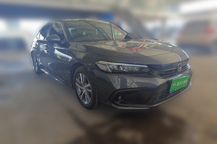 Used Honda Civic 2022 240TURBO CVT Dynamic Edition Front Right 45 Deg