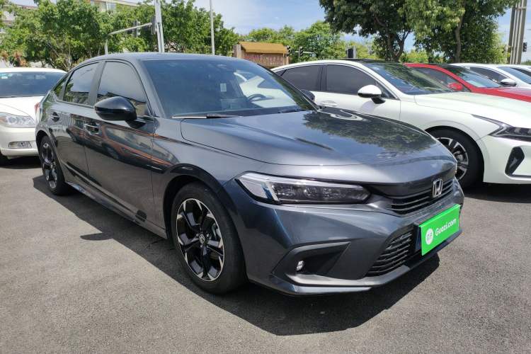 Used Honda Civic 2022 240TURBO CVT Dynamic Edition Front Right 45 Deg