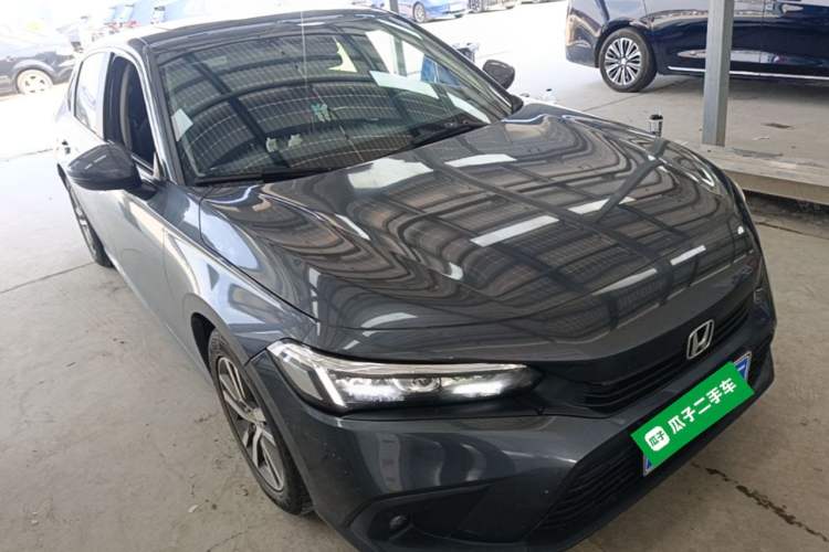 Used Honda Civic 2022 240TURBO CVT Dynamic Edition Front Right 45 Deg