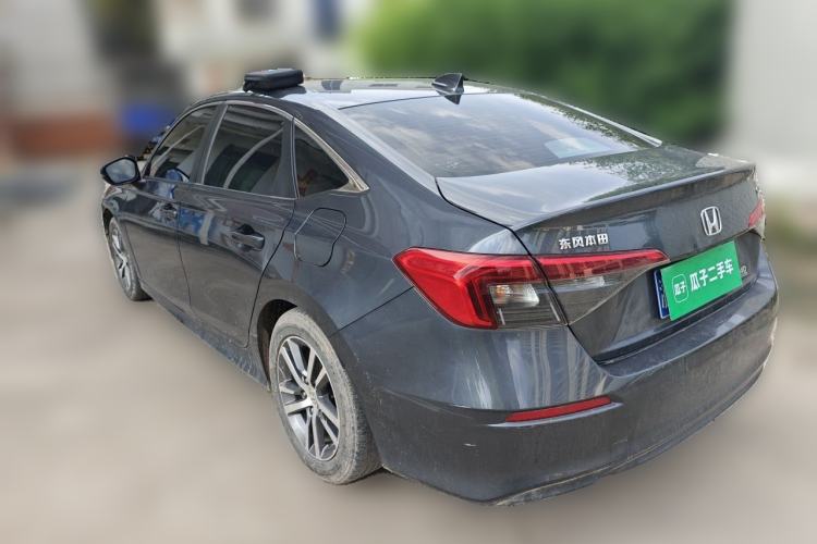 Used Honda Civic 2022 240TURBO CVT Dynamic Edition Rear Left 45 Deg