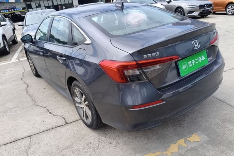 Used Honda Civic 2022 240TURBO CVT Dynamic Edition Rear Left 45 Deg