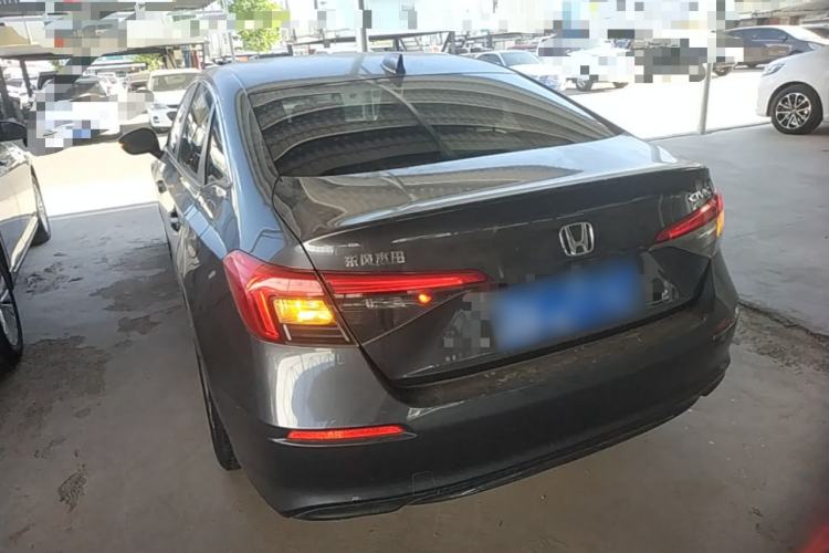 Used Honda Civic 2022 240TURBO CVT Dynamic Edition Rear Left 45 Deg