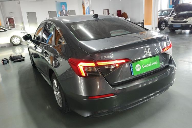Used Honda Civic 2022 240TURBO CVT Dynamic Edition Rear Left 45 Deg