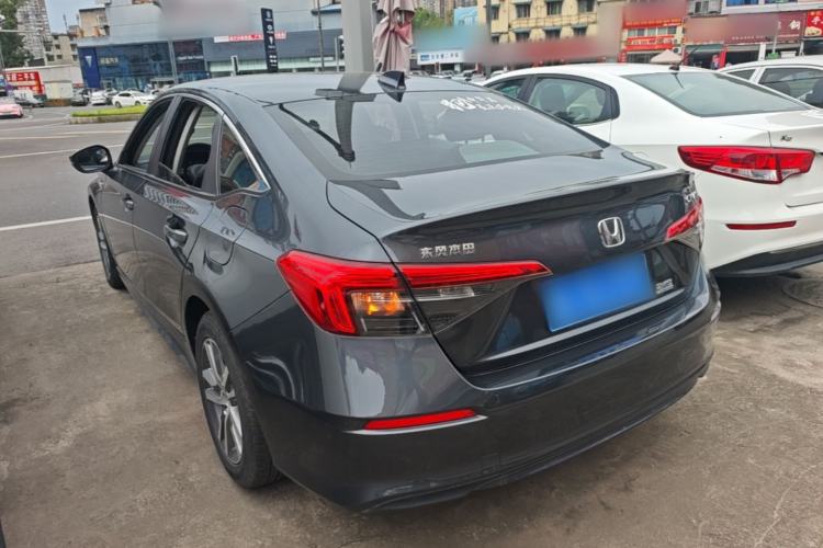 Used Honda Civic 2022 240TURBO CVT Dynamic Edition Rear Left 45 Deg