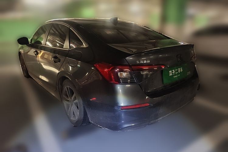Used Honda Civic 2022 240TURBO CVT Dynamic Edition Rear Left 45 Deg